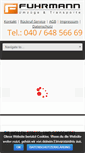 Mobile Screenshot of fuhrmann-umzuege.de